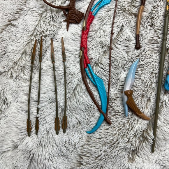 Disney World Pandora Avatar Maker ACE Young Male Na'vi Figure Blue Eyes - Picture 7 of 12